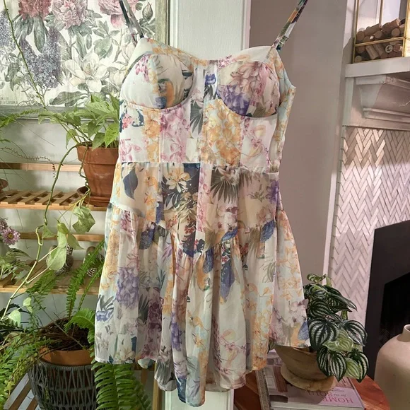 princess polly nellie mini dress polka dot Nellie Mini Dress Blue Polka Dot